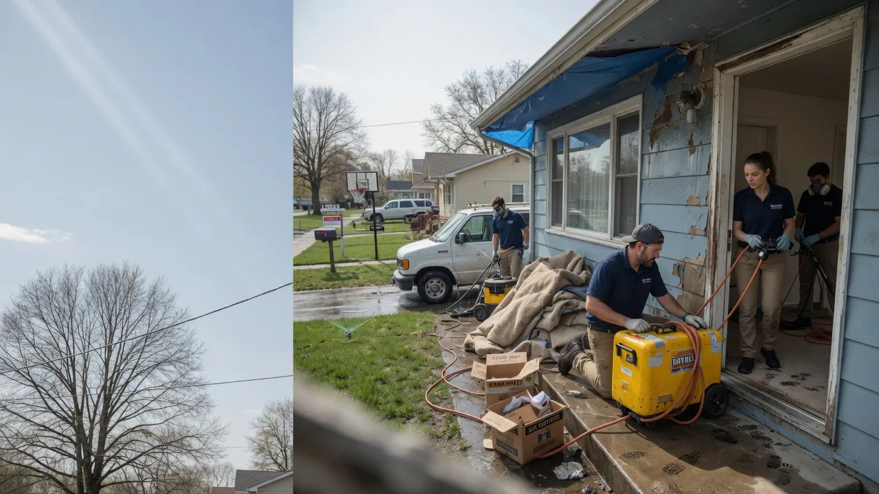 Basement Flood Cleanup in Castile, NY near me